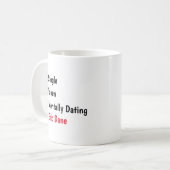 エリック・デインと精神的に付き合ってる 設定ステータス コーヒーマグカップ (正面左)