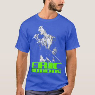 エリック・バーデン&ザ・アニマルズ 70年代 レトロ ファンアート Tシャツ