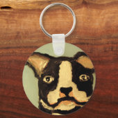 エリック・ヒンズバーグ「ドッグショップ」 キーホルダー (正面)
