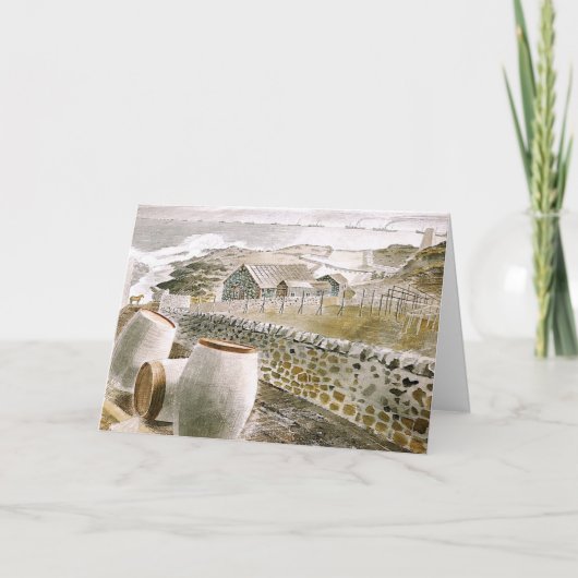 エリック·ラヴィリアス·アート、コンボイが島を通過 カード (正面)