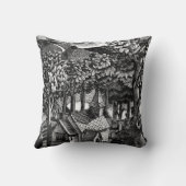 エリック・ラヴィリアス – 丘の下の教会、 クッション (裏面)