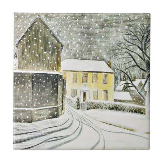 エリック・ラヴィリアス - 雪のホールステッド通り, タイル (正面)