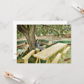 エリック・ラヴィリアス – Two Women in a Garden カード (正面/裏面インサイチュ)