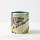 エリック・ラヴィリアス – Two Women in a Garden マグカップ (中央)