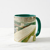 エリック・ラヴィリアス – Two Women in a Garden マグカップ (正面右)