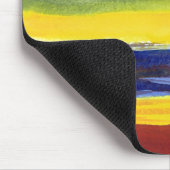 エリックCarleのスタイルの水彩画のファインアートのマウスパッド マウスパッド (コーナー)