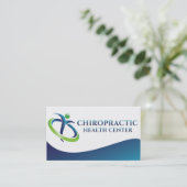 エリックSaugen's Chiropracticの先生の名刺 名刺 (スタンド正面)