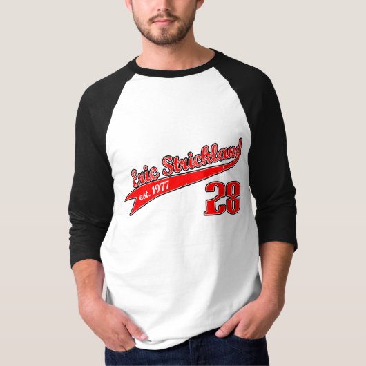 エリックStrickland Basebalのティー Tシャツ (正面)
