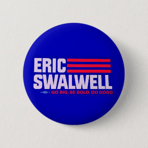 エリックSwalwell 2020年 缶バッジ