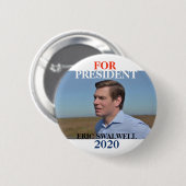 エリックSwalwell 2020年 缶バッジ (正面&裏面)