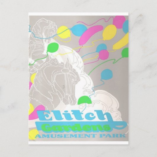 エリッチガーデンズアミューズメントパーク ポストカード (正面)