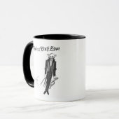 エリッヒZannのマグの音楽 マグカップ (正面左)