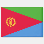 エリトリアの国旗の長方形マグネット マグネット (正面)
