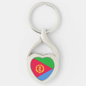 エリトリアの国旗 キーホルダー (正面)