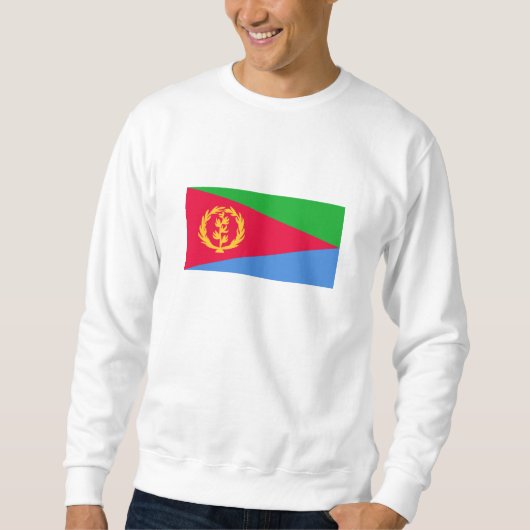 エリトリアの国旗 スウェットシャツ (正面)