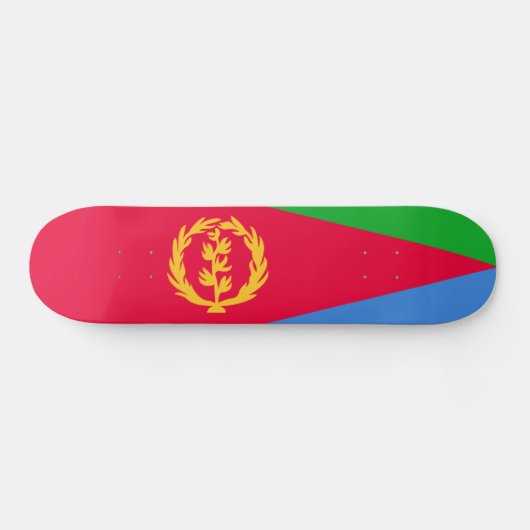 エリトリアの国旗 スケートボード (横)