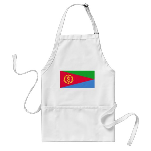 エリトリアの国旗 スタンダードエプロン (正面)