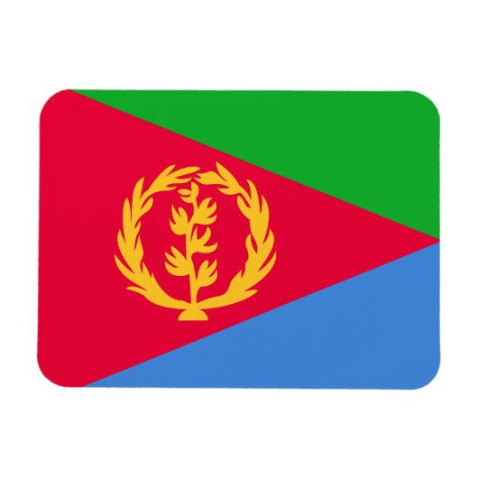 エリトリアの国旗 マグネット (横)