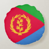 エリトリアの国旗 ラウンドクッション (裏面)