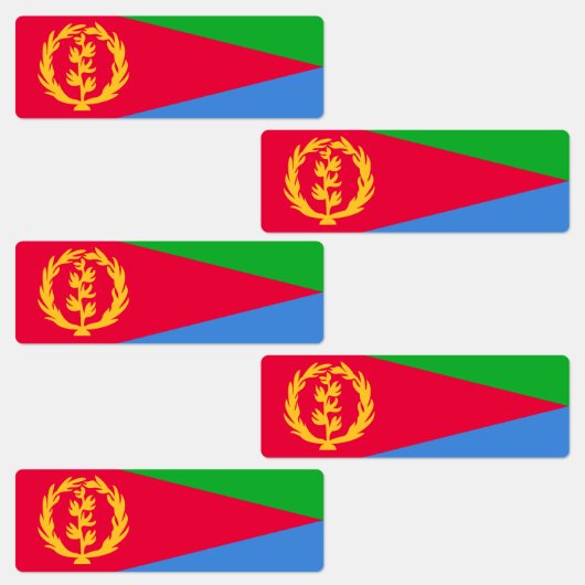 エリトリアの国旗 ラベル (グループ)