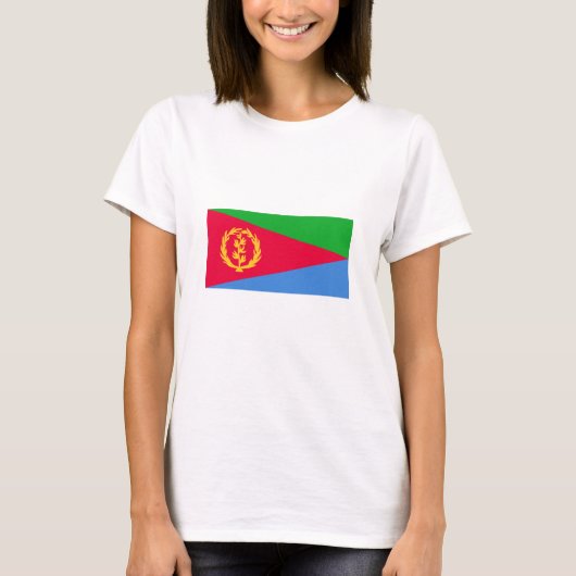 エリトリアの国旗 Tシャツ (正面)