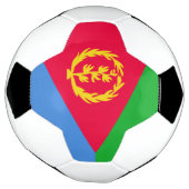 エリトリアの旗 サッカーボール (回転)