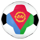 エリトリアの旗 サッカーボール (回転)