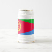 エリトリアの旗 ビールジョッキ (中央)