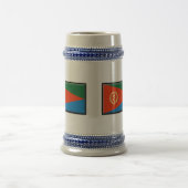エリトリアの旗 ビールジョッキ (中央)