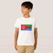 エリトリアの旗 Tシャツ (正面フル)