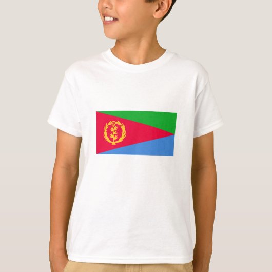 エリトリアの旗 Tシャツ (正面)