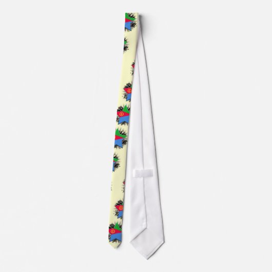 エリトリアの星 ネクタイ (裏面)