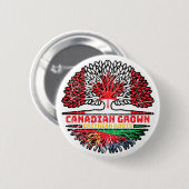 エリトリアカナダツリールーツ国旗 缶バッジ (正面&裏面)