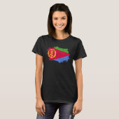 エリトリアグランジ国旗エリトリア Tシャツ (正面フル)