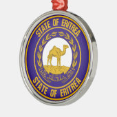 エリトリアラウンドエンブレム メタルオーナメント (左)