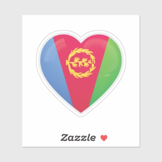 エリトリアラブアイコン シール (シート)