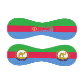 エリトリア国旗とコート・オブ・アームズ 野球ボール (パネル)