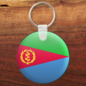 エリトリア国旗 キーホルダー (正面)