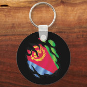 エリトリア国旗 キーホルダー (正面)