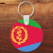エリトリア国旗 キーホルダー (正面)