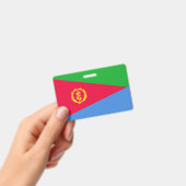 エリトリア国旗 バッジ (手持ち)