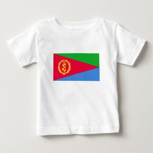エリトリア国旗 ベビーTシャツ (正面)