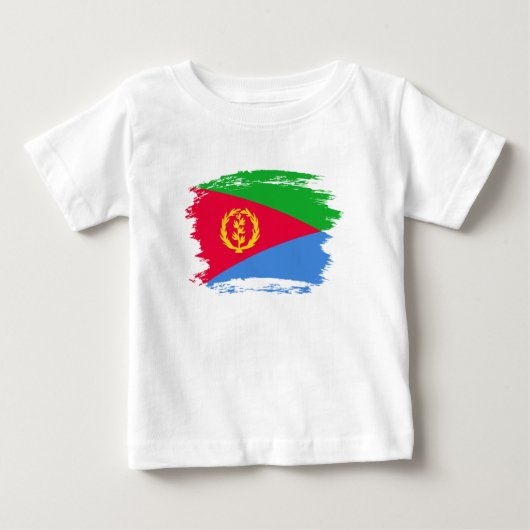 エリトリア国旗 ベビーTシャツ (正面)