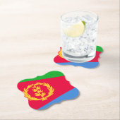 エリトリア国旗 ペーパーコースター (インサイチュ)