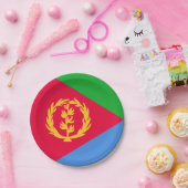 エリトリア国旗 ペーパープレート (パーティー)