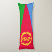 エリトリア国旗 ボディピロー (裏面 (縦))