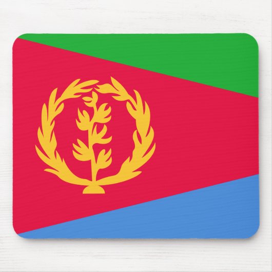 エリトリア国旗 マウスパッド (正面)