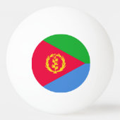 エリトリア国旗 卓球ボール (裏面)