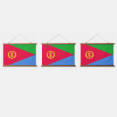 エリトリア国旗 吊り下げ型タペストリー (トリプル)