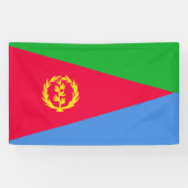エリトリア国旗 横断幕 (横)